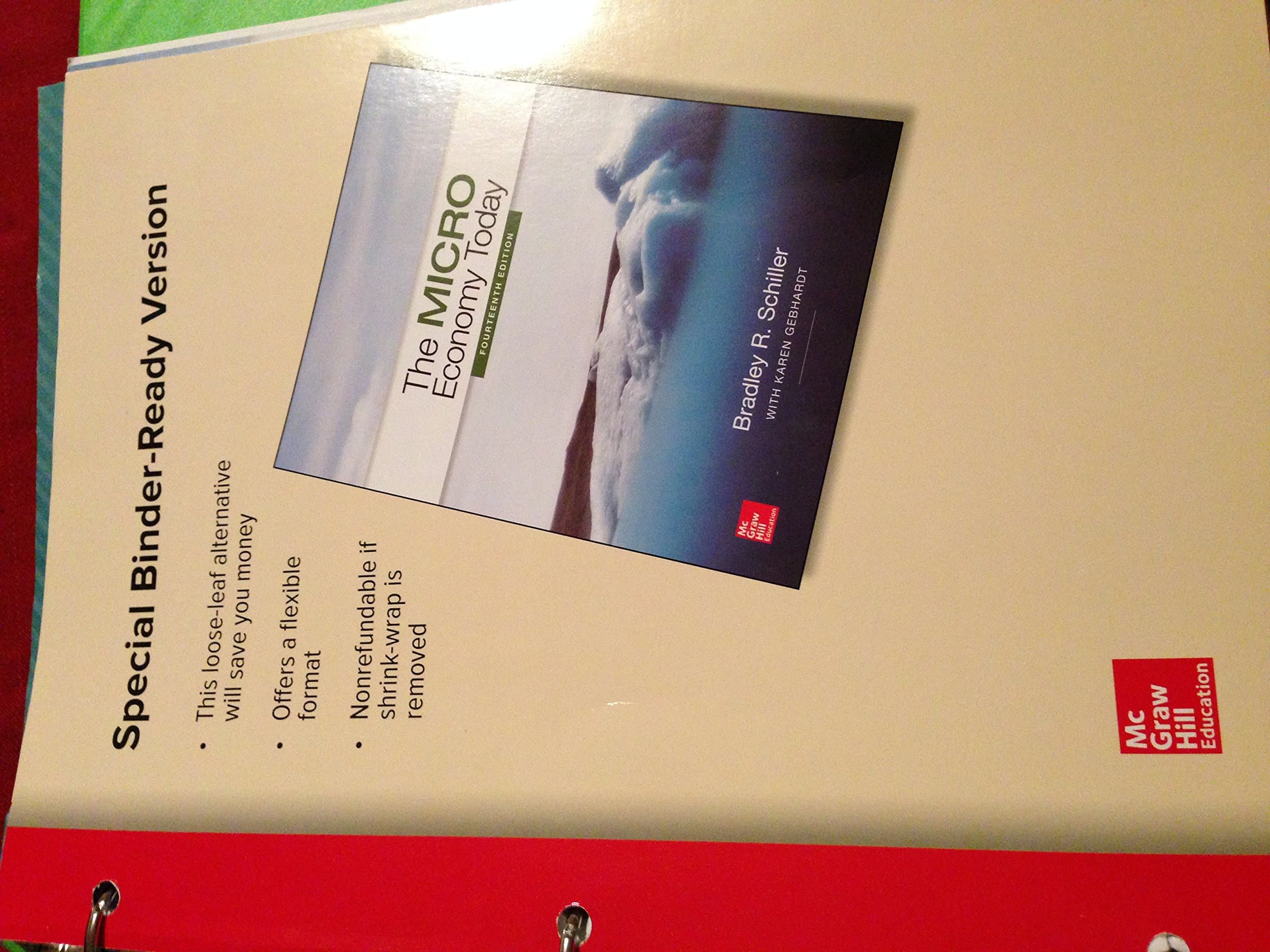 The Micro Economy Today (The Mcgraw-hill Series Economics) 14 by Schiller, Bradley textbook cover