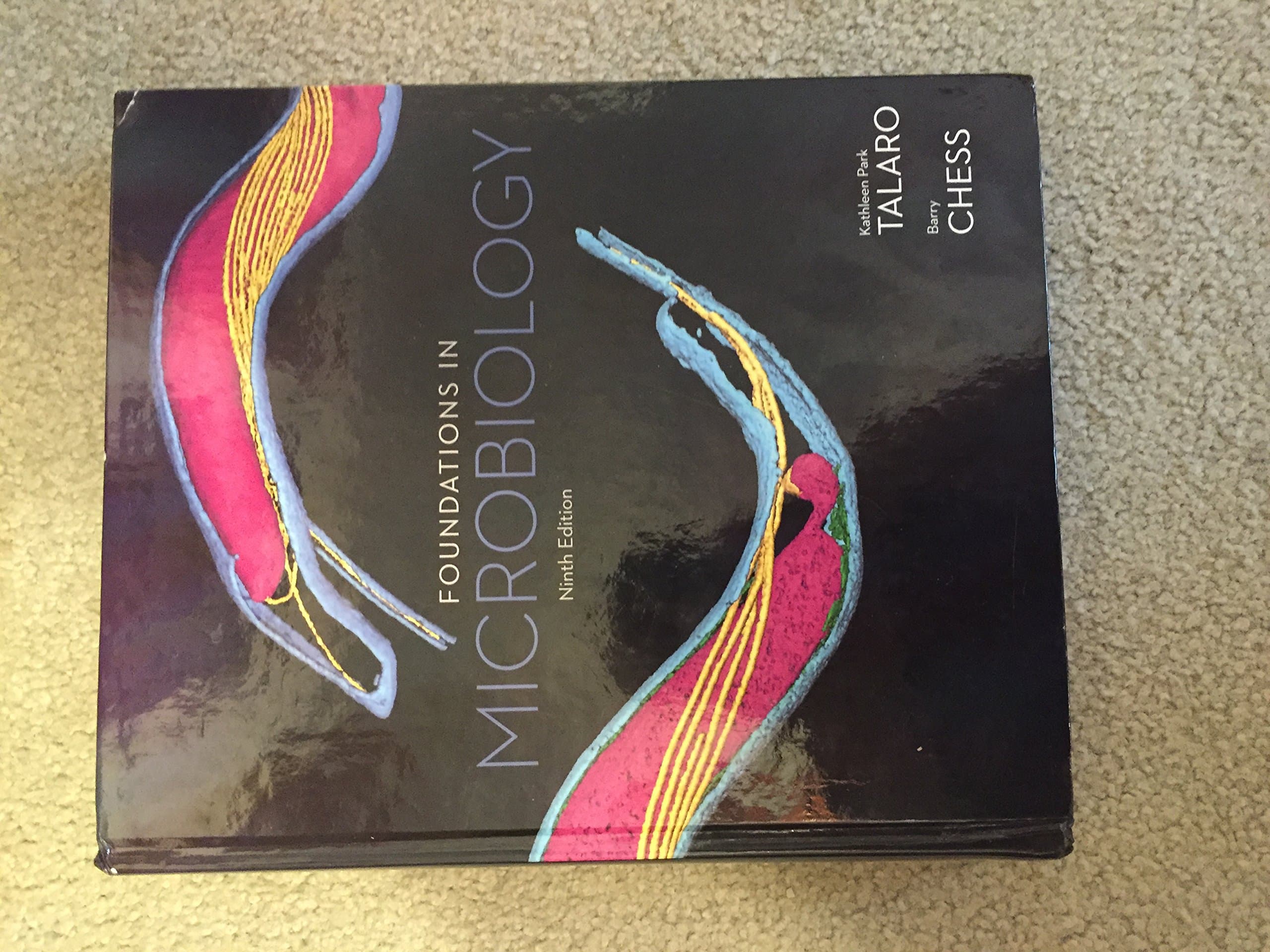 Foundations in Microbiology 9th Edition by Talaro, Kathleen Park textbook cover
