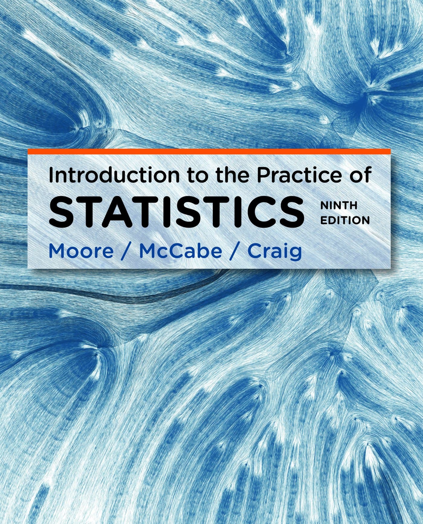 Introduction to the Practice of Statistics Ninth by Moore, David S. textbook cover